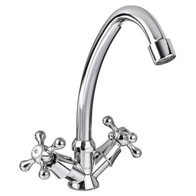 SoyuzKran Kitchen faucet, swivel spout 20cm, ceramic. crane axleboxes 1/2, chrome, zinc, SK01-T204