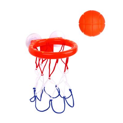 SILAPRO Set for mini basketball with suction cups (basket d14cm-1pc; ball 5.5cm-3pcs), plastic