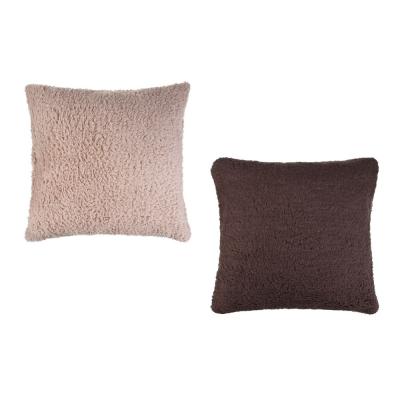 PROVANCE Feliz Teddy pillow cover, 40x40cm, 100% polyester, 2 colors