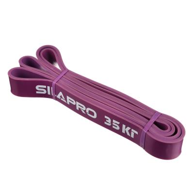 SILAPRO Strength elastic fitness band 208x0.45x3.2cm, latex, 35 kg