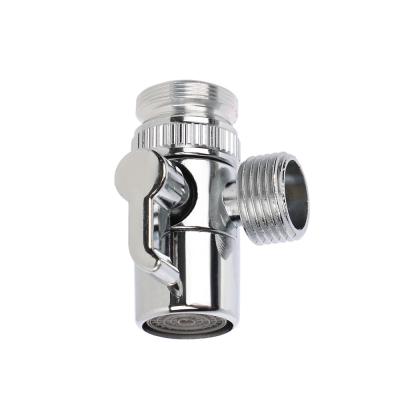 Diverter - mixer adapter for connecting a shower set