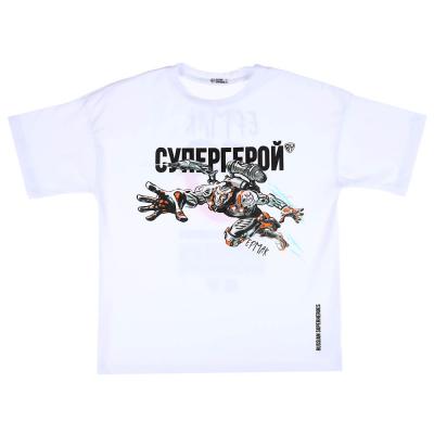 BY Ermak T-shirt, cotton, white, size S