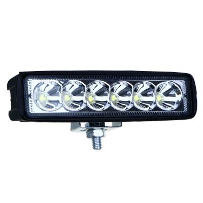 NG LED headlight SLIM 18W, diffused flow, white light, FLOOD