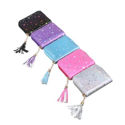 YL Wallet with compartment for cards, bills, coins, PU, ​​10.5x8.5cm, 5 colors, KZh23-26