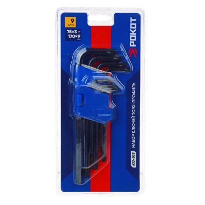 ROKOT Set of keys TORX profile 9 ave. (75x3mm-170x9mm)
