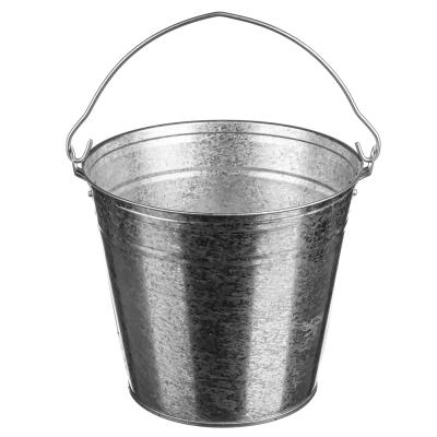 Galvanized bucket 9l household, 0.4mm