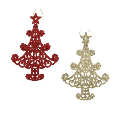 SNOW BOOM Set of Christmas tree decorations, 3 pcs, Christmas trees, 14 cm