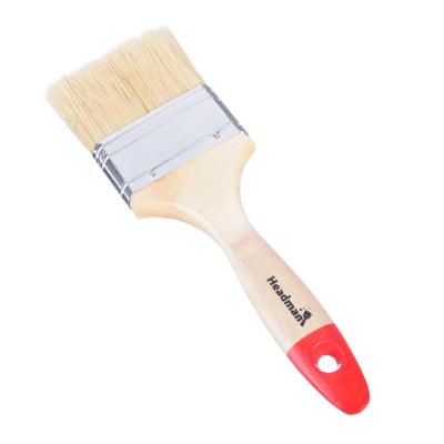 HEADMAN Flat painting brush "Euro" nat. bristles 3" (75mm)