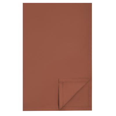 BY COLLECTION Bed sheet 240x260cm, 100% cotton, terracotta