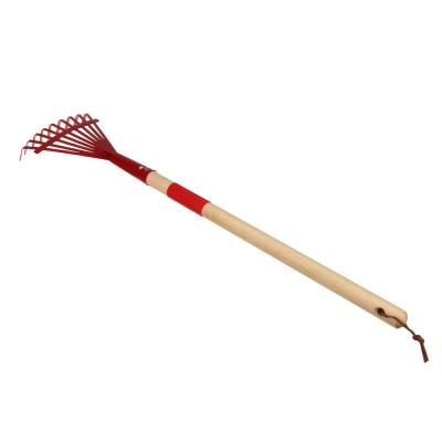 INBLOOM Children's fan rake, 69x13cm, pine, metal