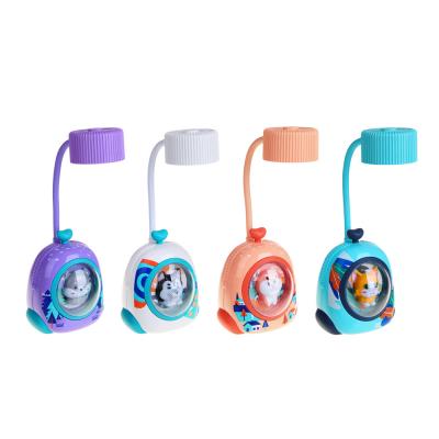 LED lamp in the shape of an animal in a house, ABS, PP, PS, 8.5x6.5x27.5cm, USB, 4 designs