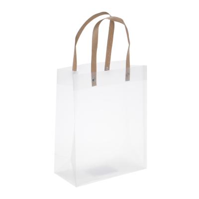 Transparent bag, PVC, 19.5x14.5x9.5 cm, vertical