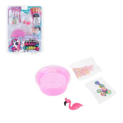 IGROLAND Set for making slime “Shining Mania”, polymer, PVC, ABS, 19.5x15.8x3.8cm, 3 designs