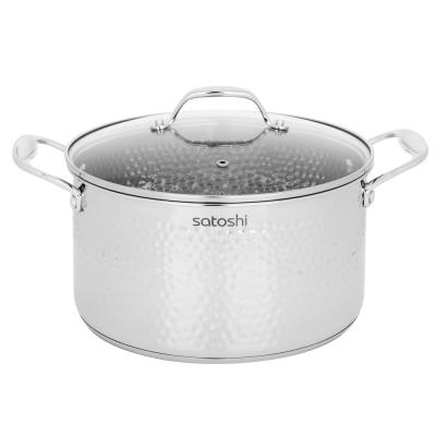 SATOSHI Arzon Pan 24x13.5cm. 5.9l. from glass lid, induction