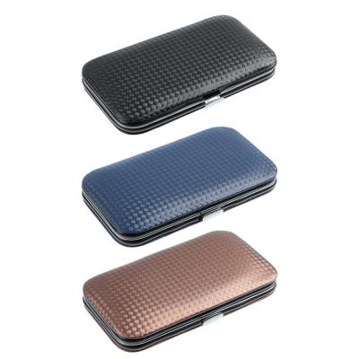UNILOOK Manicure set 8 items, metal, 10.7x6cm, 3 colors