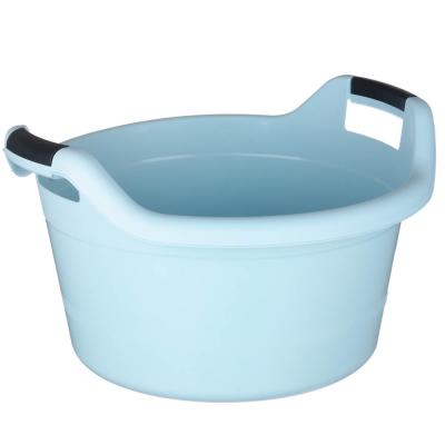 Plastic round basin 12 l, with handles LUX PB