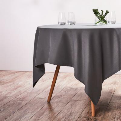 IVLEV CHEF Textile tablecloth 140x140cm with water-repellent impregnation, polyester, gray