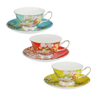 MILLIMI Oriental Garden Tea Set 12 ave., 220ml, 15cm, bone china