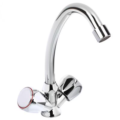 RAIN Kitchen faucet, 1/2 axle tap, nut, brass, chrome