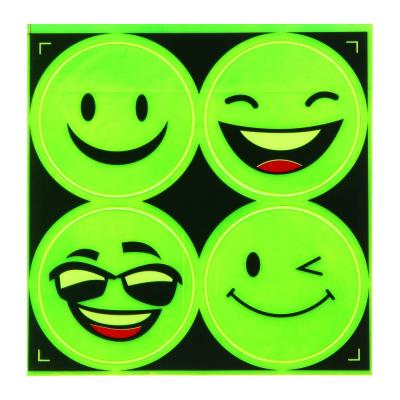 SILAPRO Reflective sticker 4pcs, d6.5cm, PVC