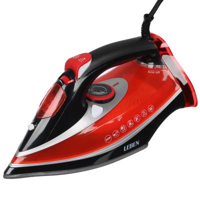 LEBEN Iron with steamer 3000 W, sole - ceramic coating