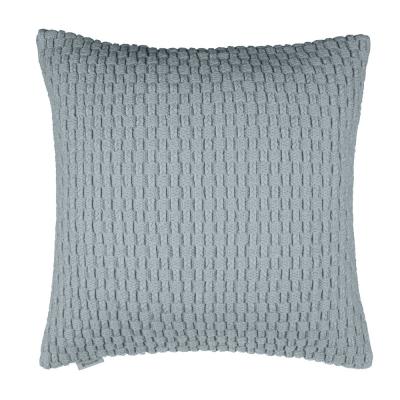 BY COLLECTION Cushion cover 50x50cm, 100% cotton, light gray