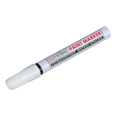 ClipStudio Marker-paint, permanent, for all surfaces, 1mm, black, metal, paint