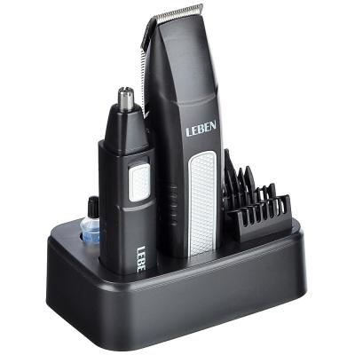 LEBEN Set with beard and nose trimmer, 4 attachments