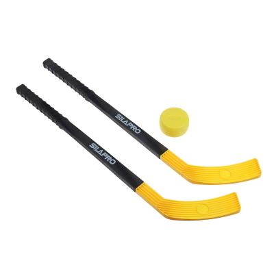 SILAPRO Children's hockey set, 3 pieces (2 sticks, 1 puck), 57x14cm, 6x3cm, RR