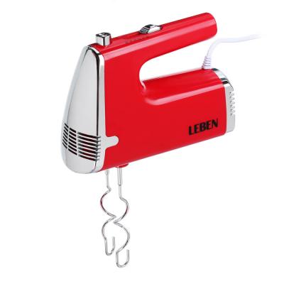 LEBEN Electric mixer 200 W, 5 speeds, burgundy