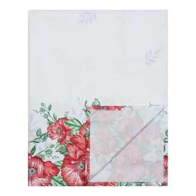 PROVANCE Poppy field Textile tablecloth 140x180cm with water-repellent impregnation, 100% polyester