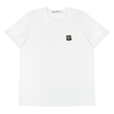 BY Men's T-shirt RSH, cotton / lycra, size L, white