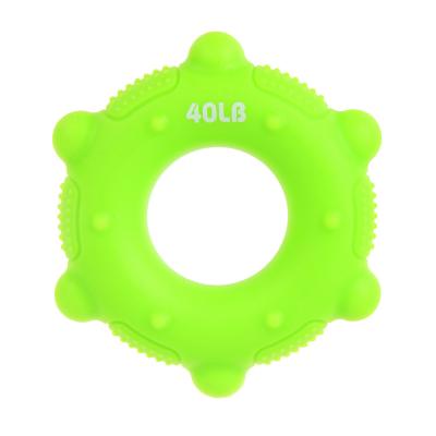 SILAPRO Hand expander, 40 LB, d8.5cm, silicone, green