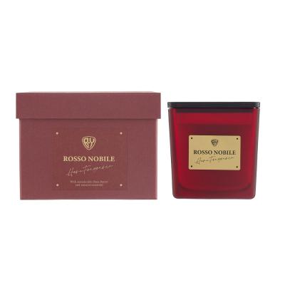 BY Scented candle Deluxe Nobile, 200 gr. Rosso Nobile