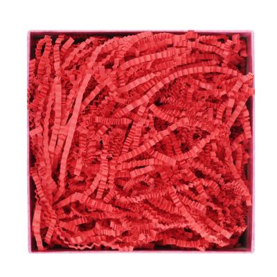 Red corrugated paper filler 30g