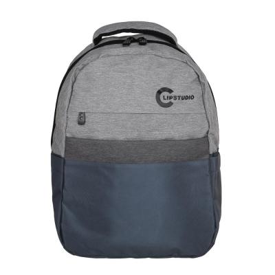 Universal backpack 42x31x13.5cm, 1 compartment, 4 pockets, padded back, PE fabric