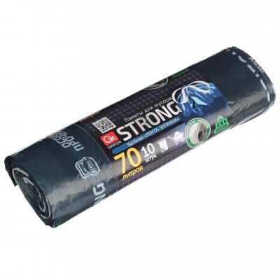 GRIFON Garbage bags with drawstrings 70 l 60x78cm, 20 microns, 10 pcs