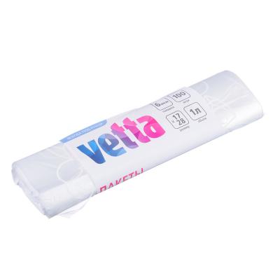 VETTA Breakfast bags 100pcs, 1l, 17x28cm, flexo printing