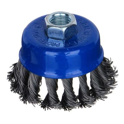 ROCKOT Metal brush. for angle grinders, diameter 65mm/M14 twisted (cup)