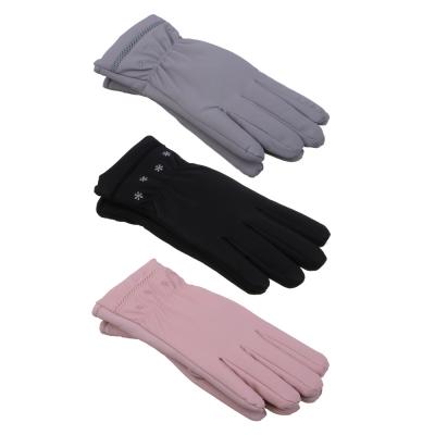 GALANTE Women's water-repellent gloves made of contact material, size 18-20, 3 colors, SZPV24-16
