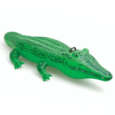 INTEX Inflatable swimming toy Crocodile 168x86cm, repair kit, from 3 years 58546