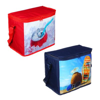 BRIGHT SUMMER Thermal bag, 17l, 600D oxford, polyethylene foam, foil, 32.5x19x28cm, 2 colors