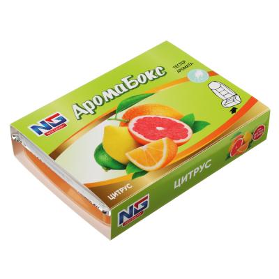 NEW GALAXY Gel fragrance under seat Aromabox, citrus, 200 g DesignGC
