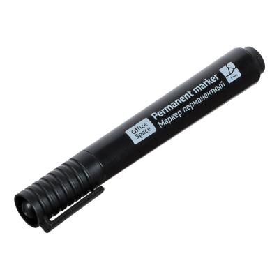 Permanent marker black, bullet tip, 3mm line, 265705