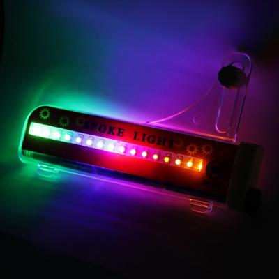 SILAPRO Bicycle spoke light, 32LED, 32 patterns, metal, plastic