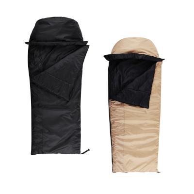 Sleeping bag, Oxford 210D, 220x90cm, up to -20C, 3 colors (black, blue, beige)