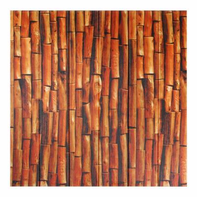 INBLOOM Self-adhesive tile 70x70x0.7cm, XPE, bamboo