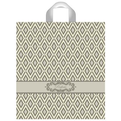 Perfecto Argante bag with loop handle, 42*46 cm, 95 microns LDPE