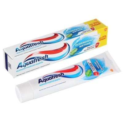 Toothpaste AQUAFRESH 3+ refreshing mint, 125 ml