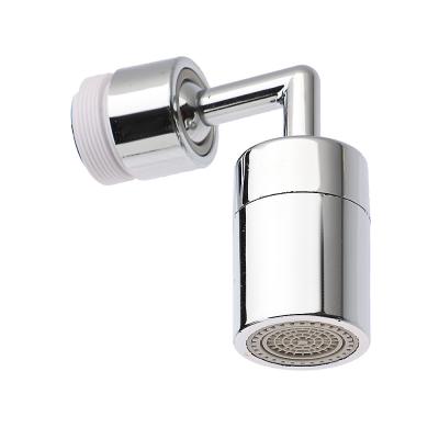 Aerator nozzle for universal mixer, shower mode, axis rotation type 2